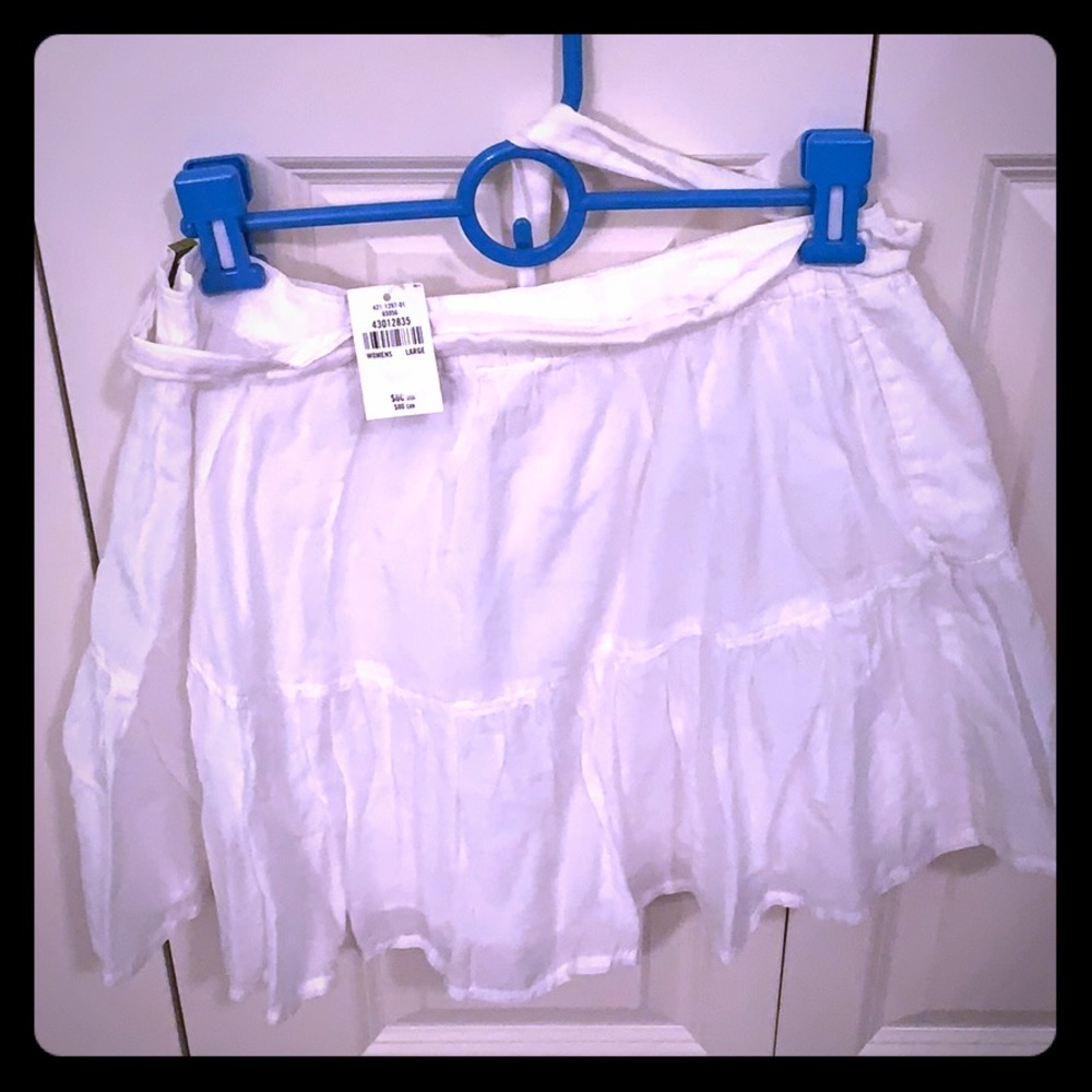 White Abercrombie & Fitch Skirt